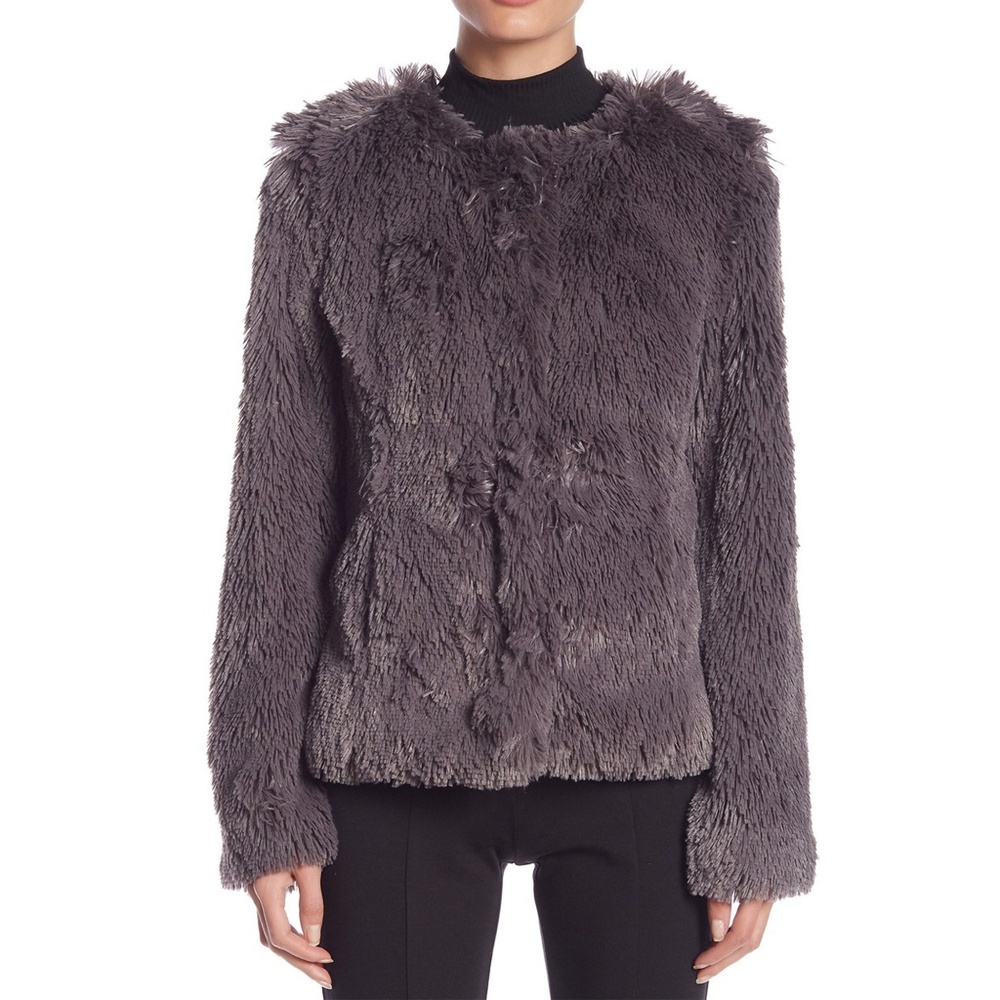 Anthropologie Sanctuary Stella Faux Fur Jacket - Picture 2 of 6